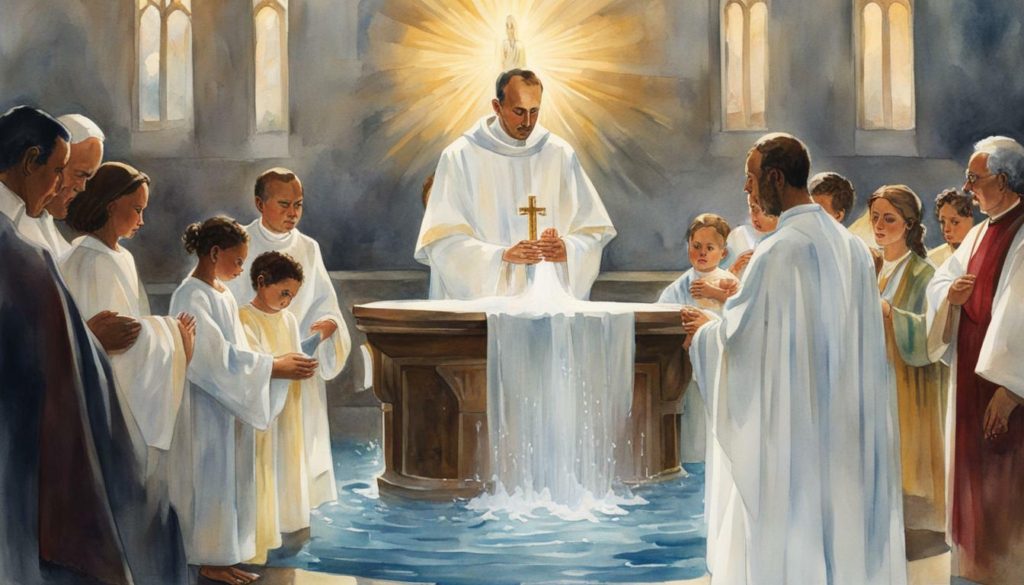 Infant Baptism Ceremony in Catholic Faith