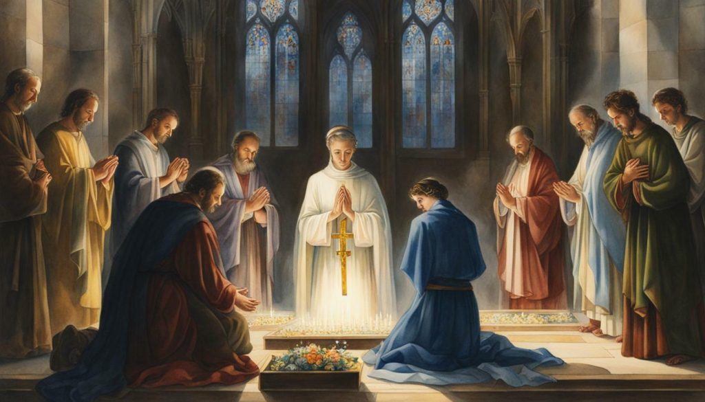 intercession of saints in catholicism