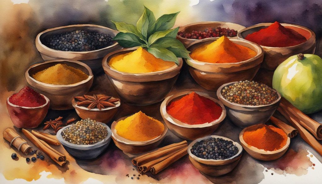 fragrance of spices